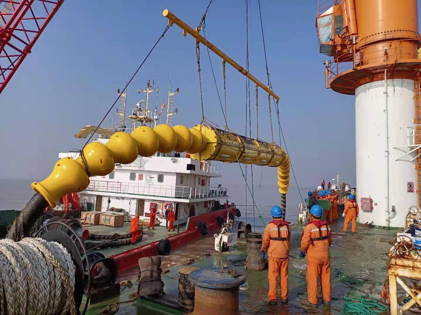 11-2,助力中廣核嵊泗海上風電項目成功送電